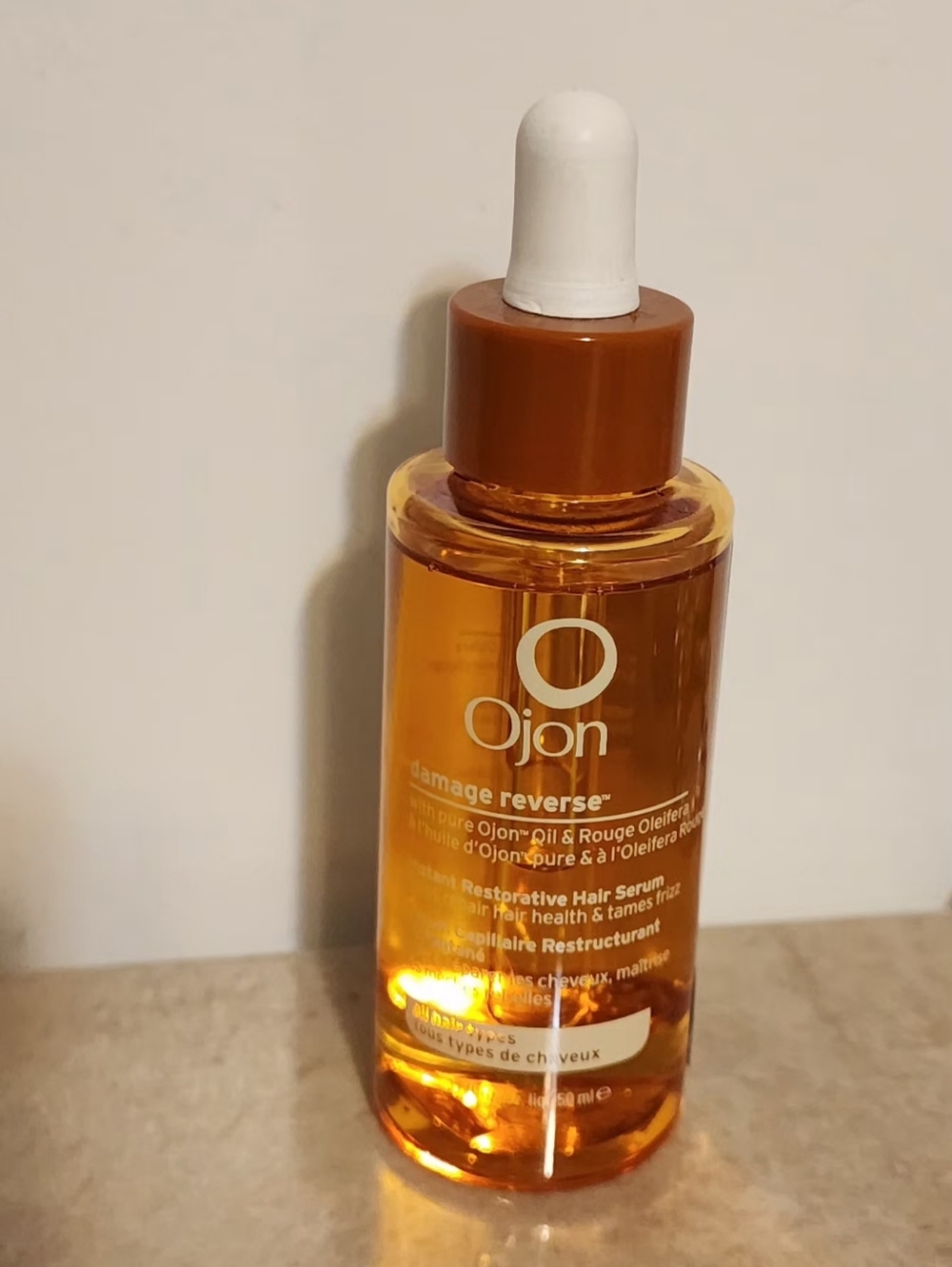 New OJON Damage Reverse Restorative Hair Serum 1.7 fl oz